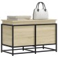 vidaXL Κουτί Αποθήκευσης με Sonoma Δρυς 80x40x51,5 εκ. Επεξ. Ξύλο