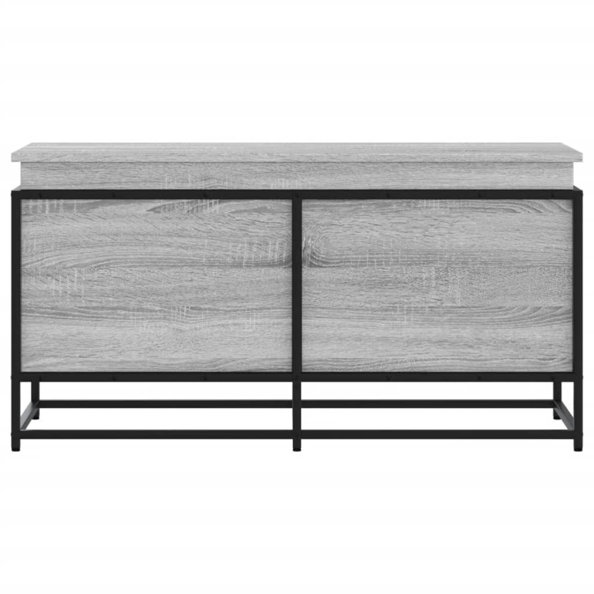 vidaXL Κουτί Αποθήκευσης με Γκρι Sonoma 100x40x51,5 εκ. Επεξ. Ξύλο