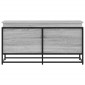 vidaXL Κουτί Αποθήκευσης με Γκρι Sonoma 100x40x51,5 εκ. Επεξ. Ξύλο
