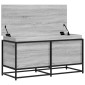 vidaXL Κουτί Αποθήκευσης με Γκρι Sonoma 100x40x51,5 εκ. Επεξ. Ξύλο