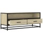 vidaXL Έπιπλο Τηλεόρασης Sonoma Δρυς 100x34,5x40 εκ Επεξ. Ξύλο/Μέταλλο