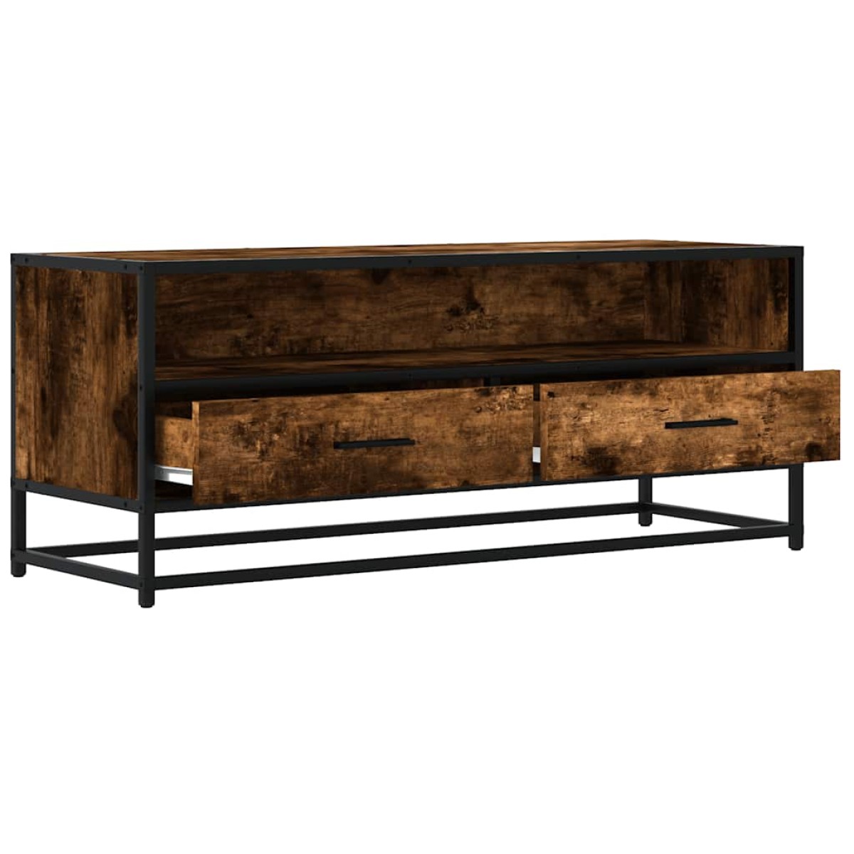 ντουλάπι τηλεόρασης vidaXL Καπνιστή δρυς 100x34,5x40 cm