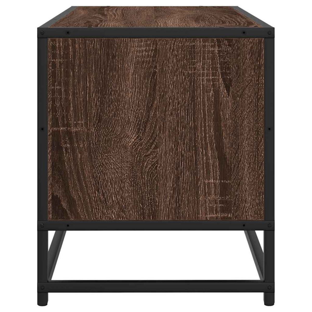 vidaXL Ντουλάπι τηλεόρασης καφέ δρυς 100x34,5x40 cm