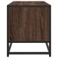 vidaXL Ντουλάπι τηλεόρασης καφέ δρυς 100x34,5x40 cm