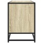vidaXL Έπιπλο τηλεόρασης Δρυς sonoma 100x35x50 cm Επεξεργασμένο ξύλο