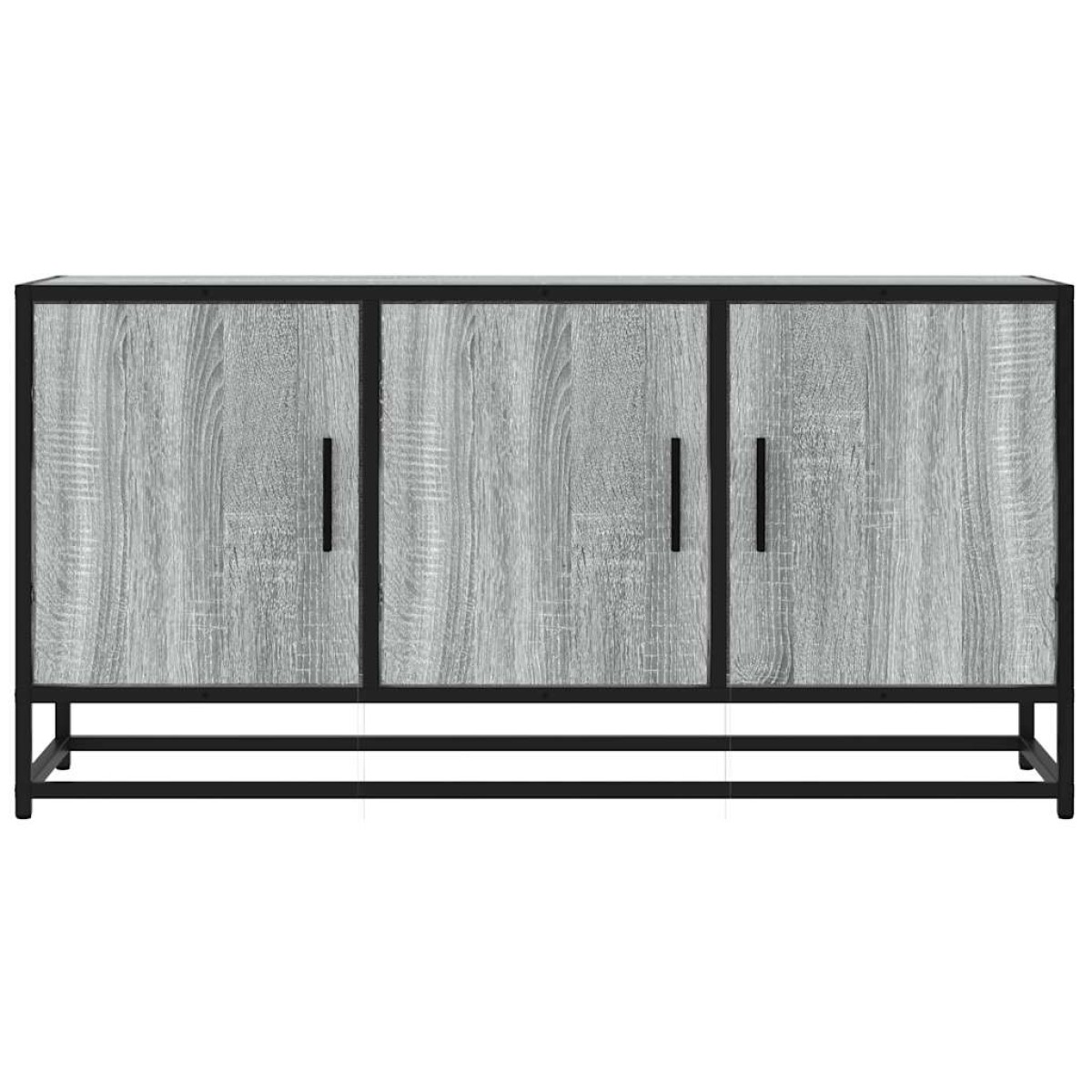 ντουλάπι τηλεόρασης vidaXL Γκρι Sonoma 100x35x50 cm