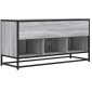 ντουλάπι τηλεόρασης vidaXL Γκρι Sonoma 100x35x50 cm