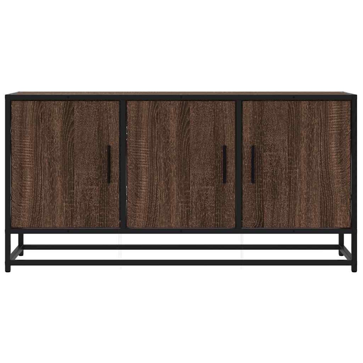 vidaXL Ντουλάπι τηλεόρασης καφέ δρυς 100x35x50 cm