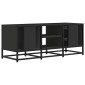 vidaXL Έπιπλο Τηλεόρασης Μαύρο 100x35x41 εκ. Επεξεργ. Ξύλο / Μέταλλο