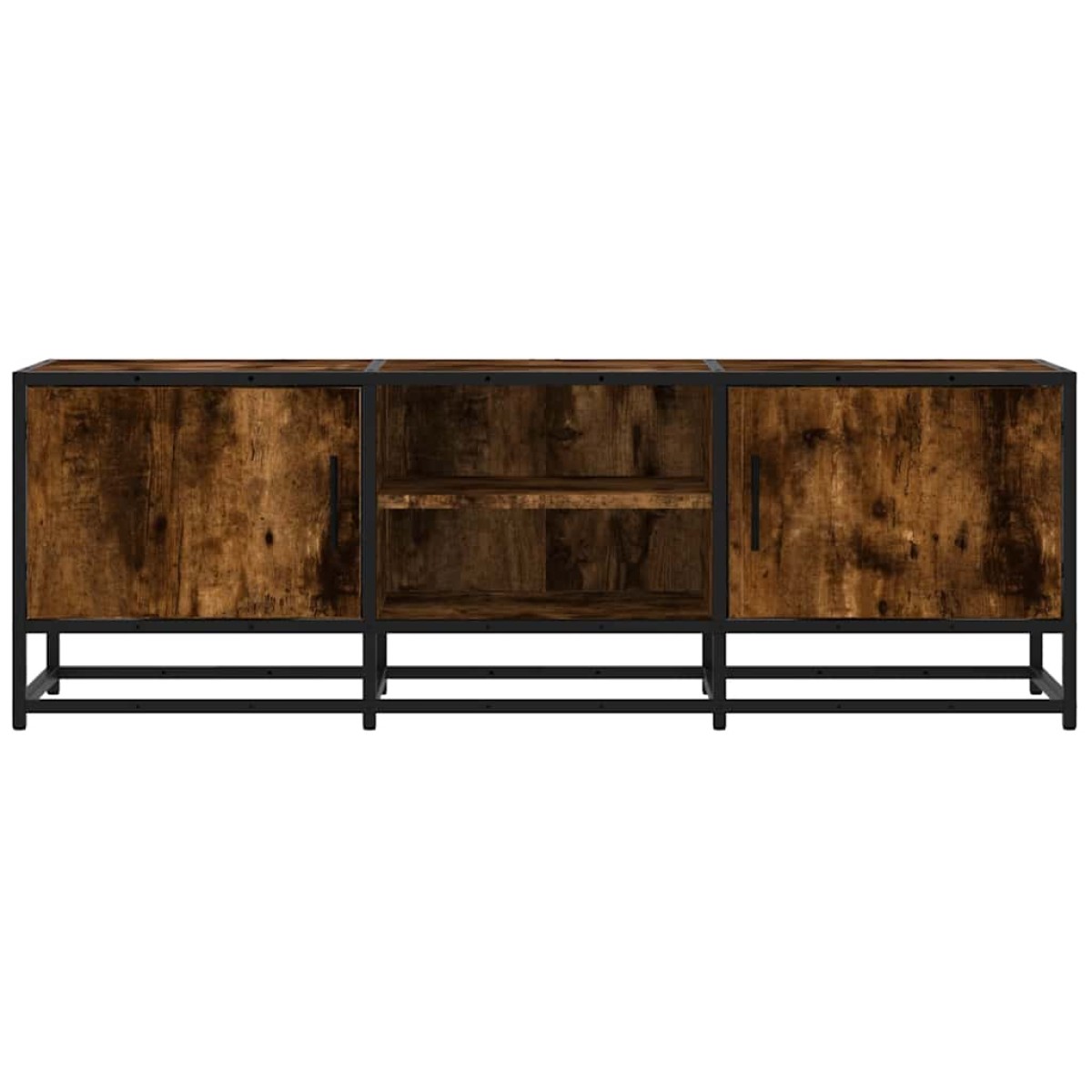 ντουλάπι τηλεόρασης vidaXL Καπνιστή δρυς 120x35x41 cm