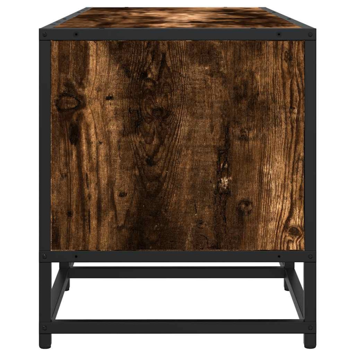 ντουλάπι τηλεόρασης vidaXL Καπνιστή δρυς 120x35x41 cm