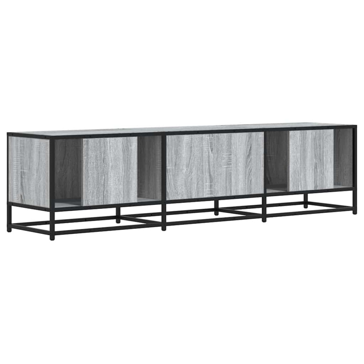 vidaXL Έπιπλο Τηλεόρασης Γκρι Sonoma 160x35x41 εκ. Επεξ. Ξύλο