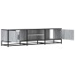 vidaXL Έπιπλο Τηλεόρασης Γκρι Sonoma 160x35x41 εκ. Επεξ. Ξύλο