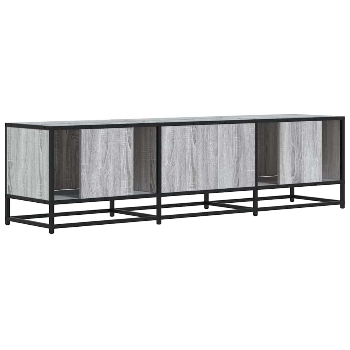 vidaXL Έπιπλο Τηλεόρασης Γκρι Sonoma 150x35x41 εκ. Επεξ. Ξύλο