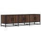 vidaXL Έπιπλο Τηλεόρασης Καφέ Δρυς 150x35x41 εκ Επεξ. Ξύλο/Μέταλλο