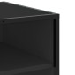vidaXL Έπιπλο Τηλεόρασης Μαύρο 91x40x46 εκ. από Επεξεργ. Ξύλο/Μέταλλο