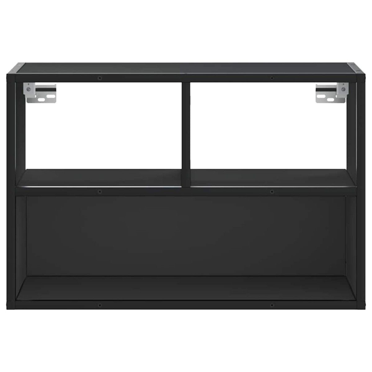vidaXL Έπιπλο Τηλεόρασης Μαύρο 60x31x39,5 εκ. Επεξεργ. Ξύλο / Μέταλλο