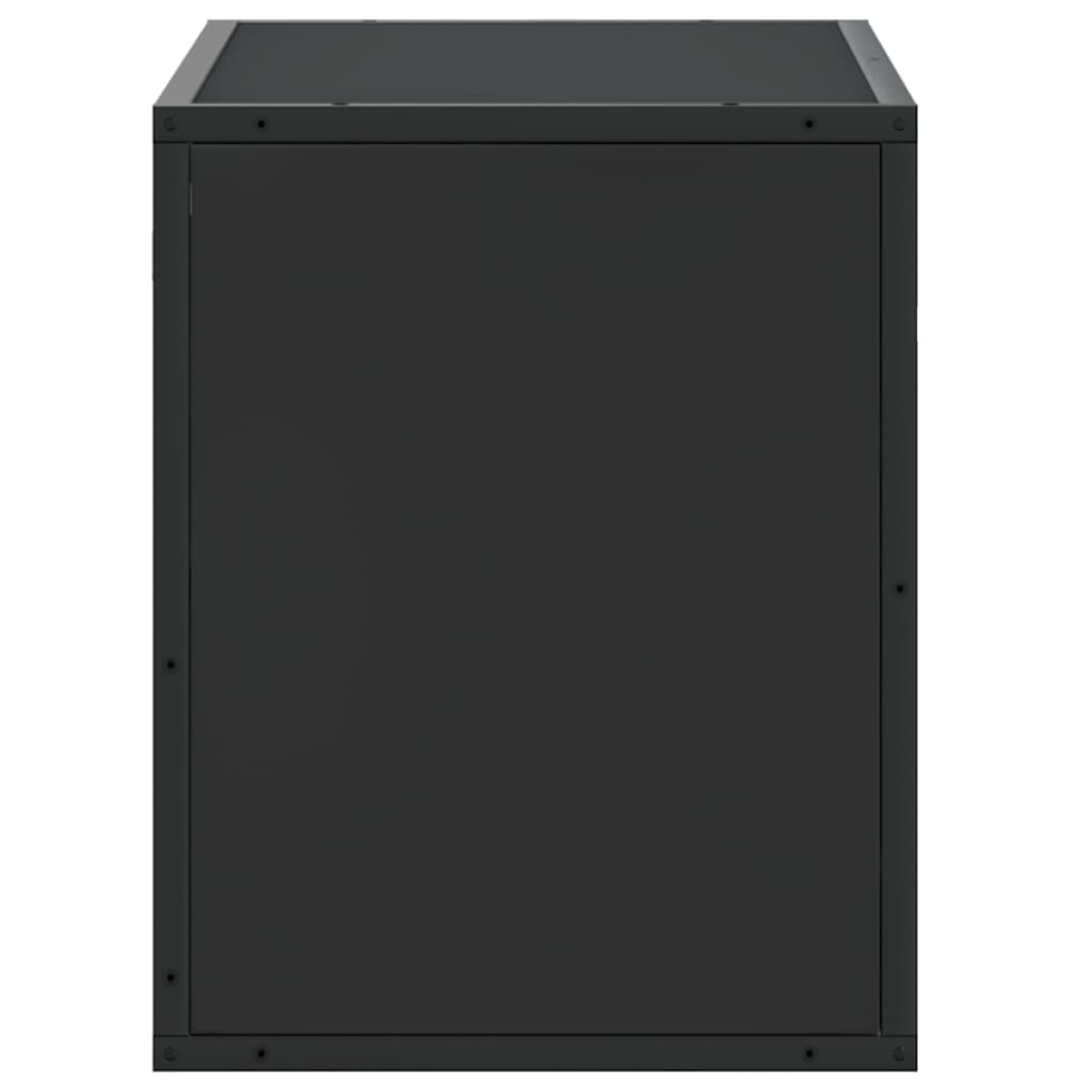 vidaXL Έπιπλο Τηλεόρασης Μαύρο 60x31x39,5 εκ. Επεξεργ. Ξύλο / Μέταλλο