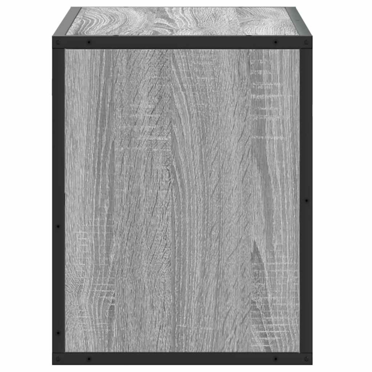 vidaXL Έπιπλο Τηλεόρασης Γκρι Sonoma 60x31x39,5 εκ. Επεξ.Ξύλο/Μέταλλο