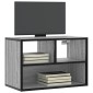 vidaXL Έπιπλο Τηλεόρασης Γκρι Sonoma 60x31x39,5 εκ. Επεξ.Ξύλο/Μέταλλο