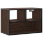 vidaXL Έπιπλο Τηλεόρασης Καφέ Δρυς 60x31x39,5 εκ. Επεξεργασμένο Ξύλο