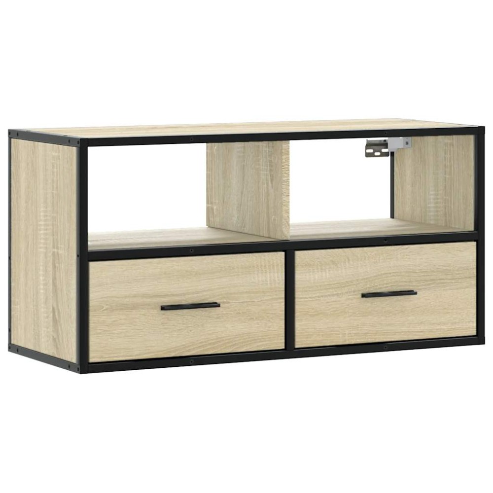 vidaXL Έπιπλο Τηλεόρασης Sonoma Δρυς 80x31x39,5 εκ. Επεξ. Ξύλο