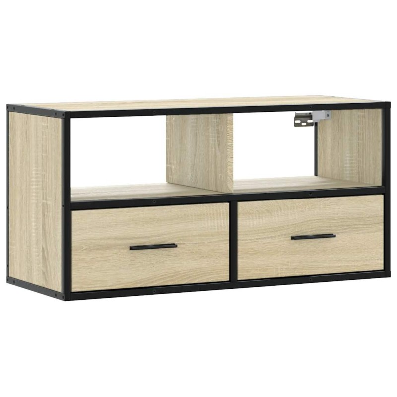 vidaXL Έπιπλο Τηλεόρασης Sonoma Δρυς 80x31x39,5 εκ. Επεξ. Ξύλο