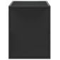 vidaXL Έπιπλο Τηλεόρασης Μαύρο 80x31x39,5 εκ. Επεξεργ. Ξύλο / Μέταλλο