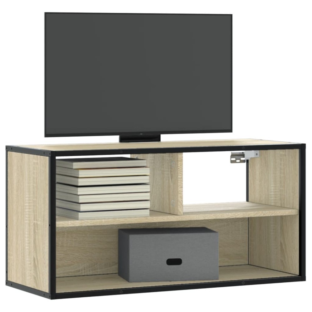 vidaXL Έπιπλο Τηλεόρασης Sonoma Δρυς 80x31x39,5 εκ. Επεξ. Ξύλο