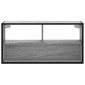 vidaXL Έπιπλο Τηλεόρασης Γκρι Sonoma 80x31x39,5 εκ. Επεξ.Ξύλο/Μέταλλο