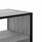 vidaXL Έπιπλο Τηλεόρασης Γκρι Sonoma 80x31x39,5 εκ. Επεξ.Ξύλο/Μέταλλο