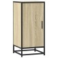 vidaXL Συρταριέρα Sonoma Δρυς 35,5x35x76 εκ. Επεξ. Ξύλο + Μέταλλο
