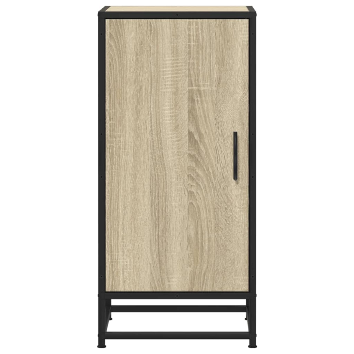 vidaXL Συρταριέρα Sonoma Δρυς 35,5x35x76 εκ. Επεξ. Ξύλο + Μέταλλο