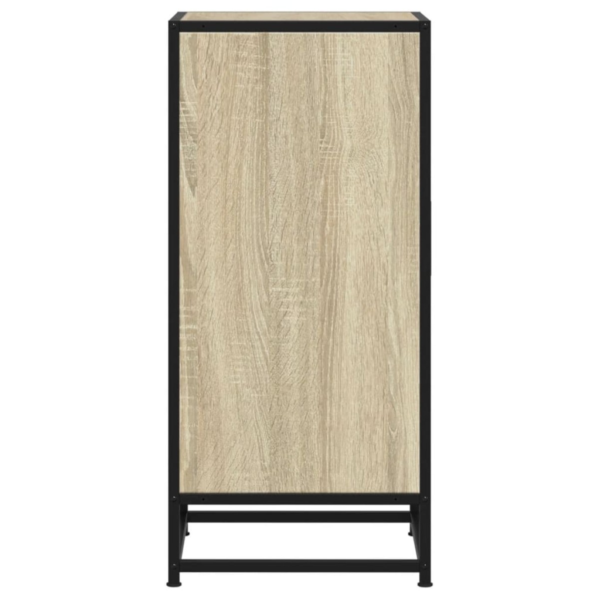 vidaXL Συρταριέρα Sonoma Δρυς 35,5x35x76 εκ. Επεξ. Ξύλο + Μέταλλο