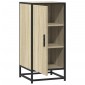 vidaXL Συρταριέρα Sonoma Δρυς 35,5x35x76 εκ. Επεξ. Ξύλο + Μέταλλο