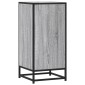 vidaXL Ραφιέρα Γκρι Sonoma 35,5x35x76 εκ. Επεξ. Ξύλο + Μέταλλο