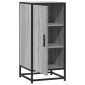 vidaXL Ραφιέρα Γκρι Sonoma 35,5x35x76 εκ. Επεξ. Ξύλο + Μέταλλο