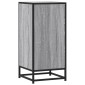vidaXL Ραφιέρα Γκρι Sonoma 35,5x35x76 εκ. Επεξ. Ξύλο + Μέταλλο