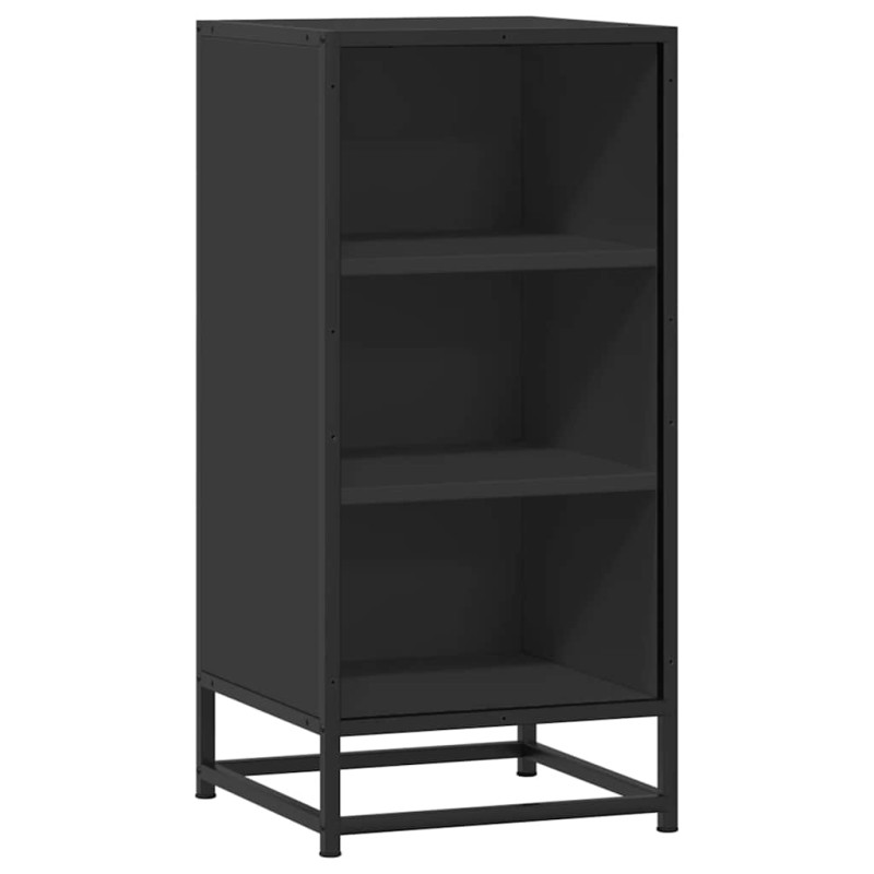 vidaXL Ραφιέρα Καφέ Δρυς 35,5x35x76 εκ. Επεξ. Ξύλο + Μέταλλο