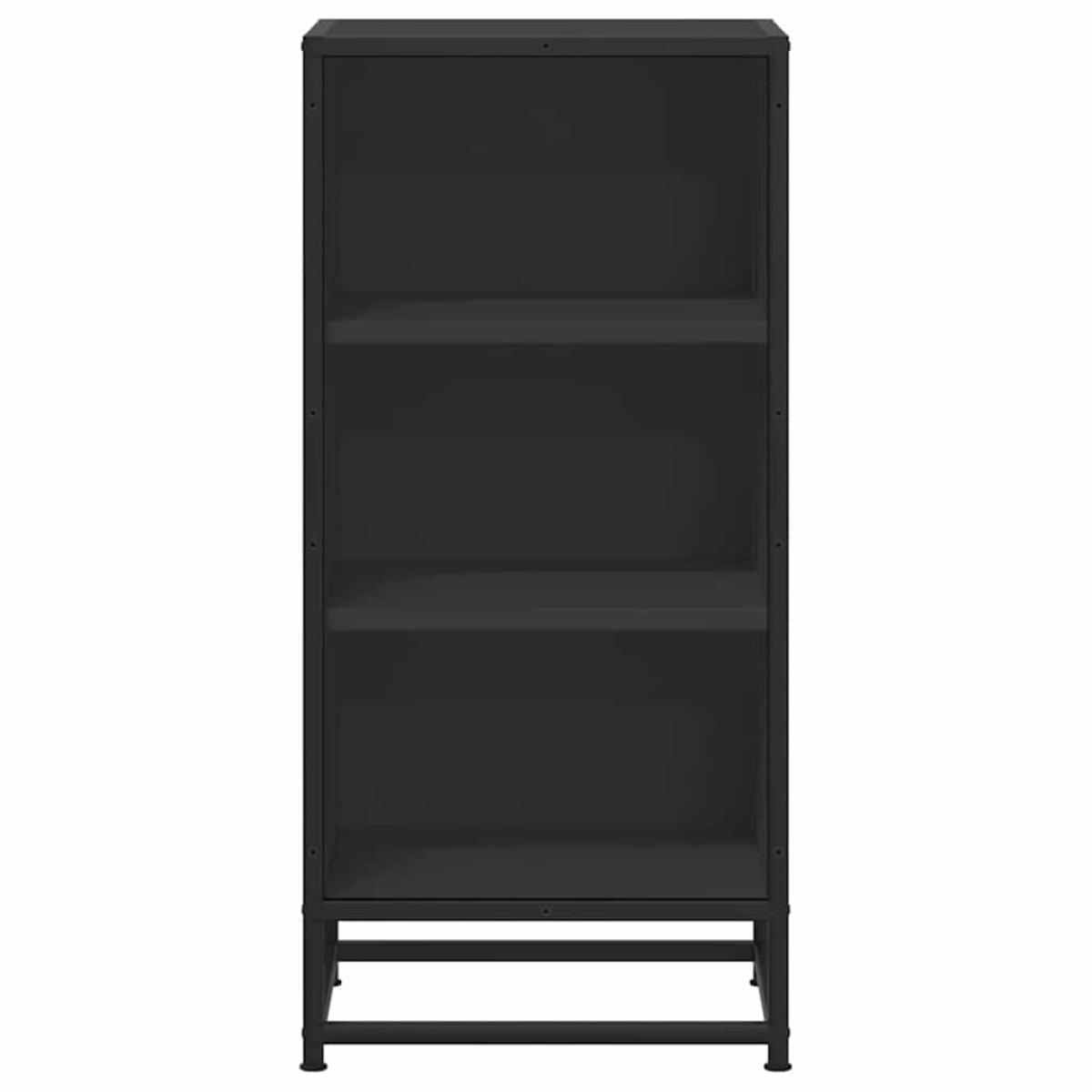 vidaXL Ραφιέρα Καφέ Δρυς 35,5x35x76 εκ. Επεξ. Ξύλο + Μέταλλο