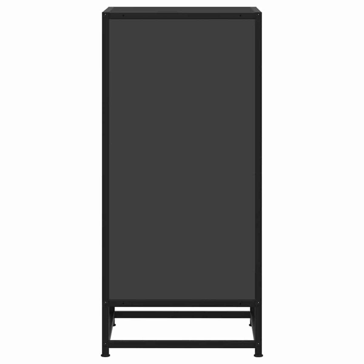 vidaXL Ραφιέρα Καφέ Δρυς 35,5x35x76 εκ. Επεξ. Ξύλο + Μέταλλο