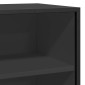 vidaXL Ραφιέρα Καφέ Δρυς 35,5x35x76 εκ. Επεξ. Ξύλο + Μέταλλο