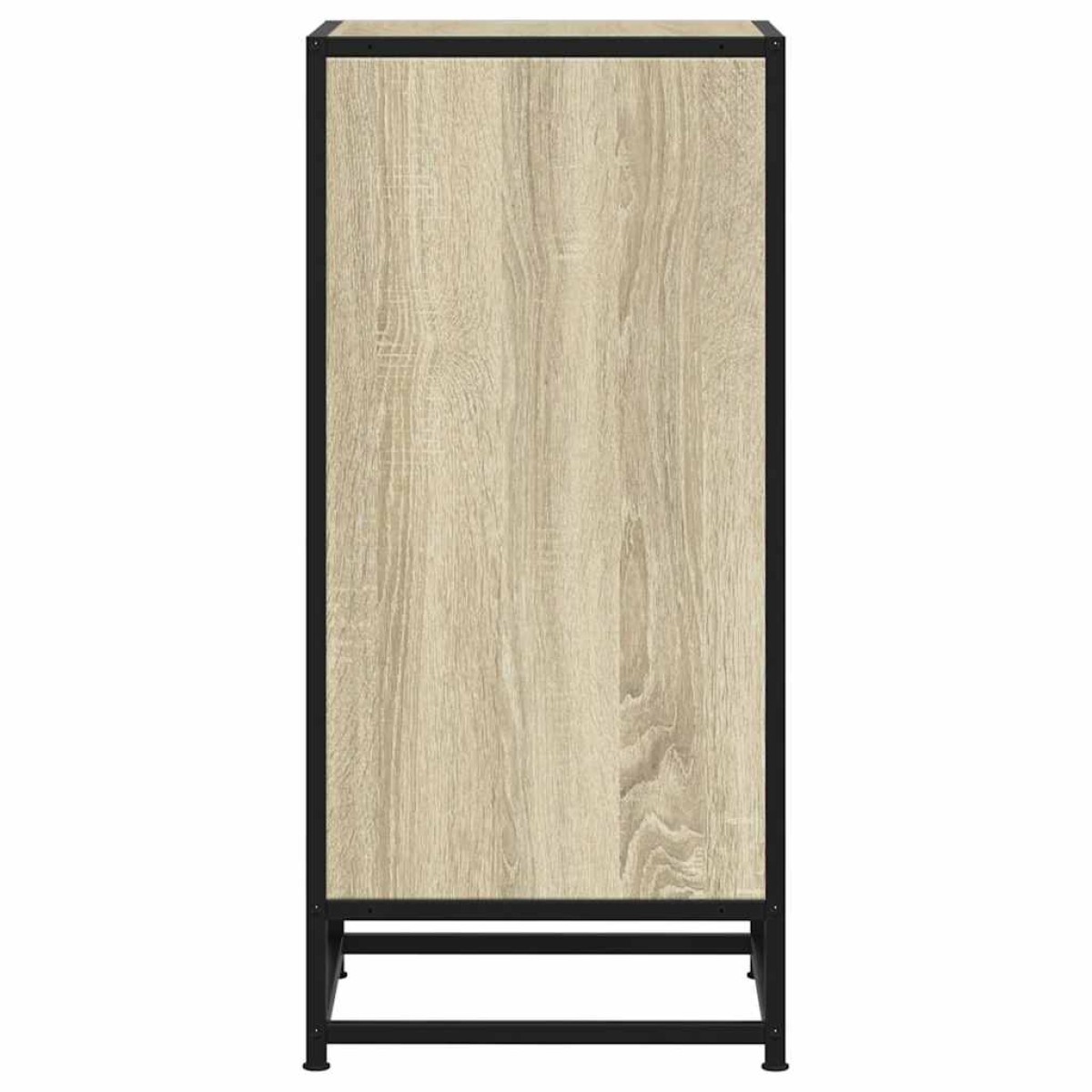 vidaXL Συρταριέρα Sonoma Δρυς 35,5x35x76 εκ. Επεξ. Ξύλο + Μέταλλο