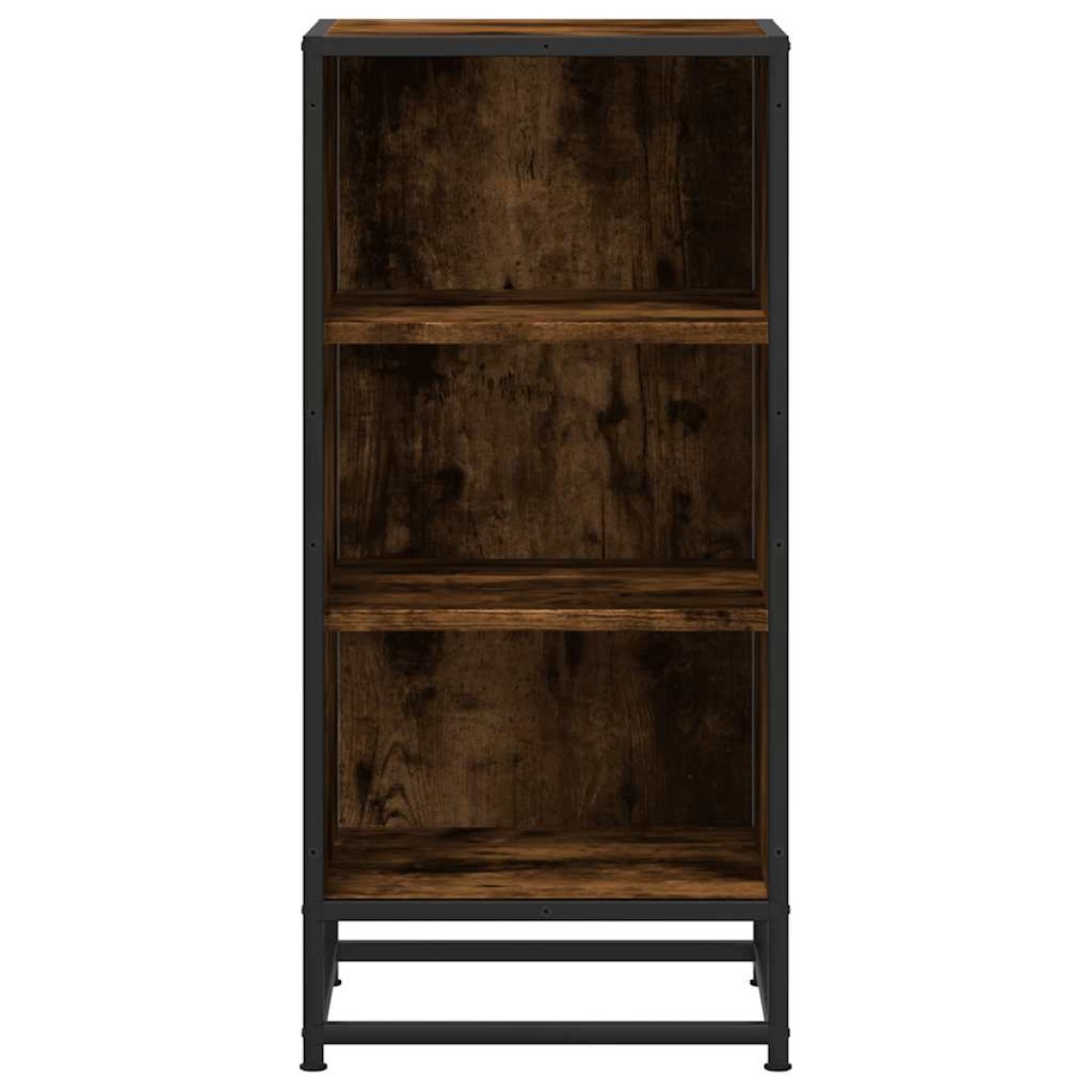 vidaXL Ραφιέρα Καπνιστή Δρυς 35,5x35x76 εκ. Επεξ. Ξύλο + Μέταλλο
