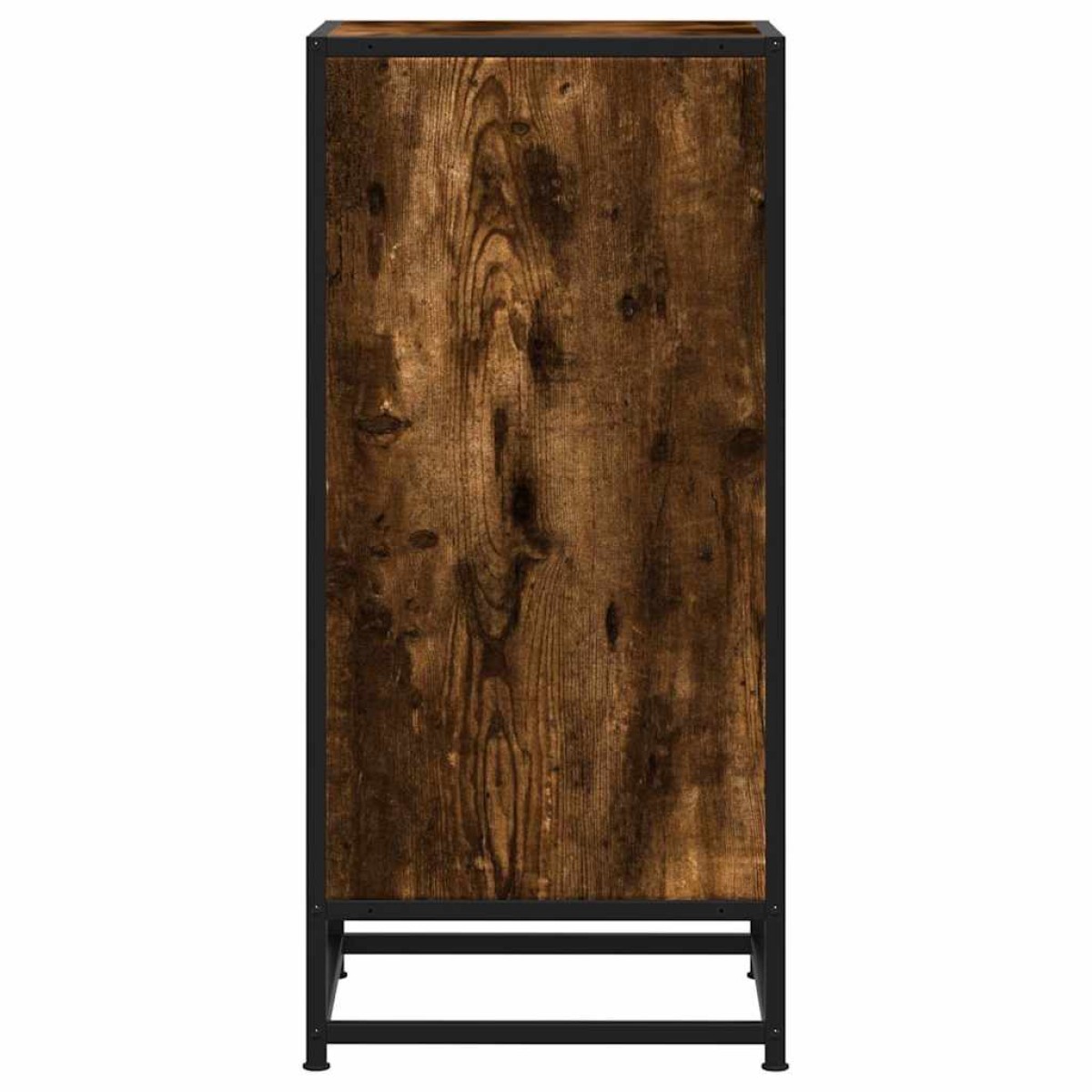 vidaXL Ραφιέρα Καπνιστή Δρυς 35,5x35x76 εκ. Επεξ. Ξύλο + Μέταλλο