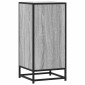 vidaXL Ραφιέρα Γκρι Sonoma 35,5x35x76 εκ. Επεξ. Ξύλο + Μέταλλο