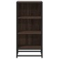 vidaXL Ραφιέρα Καφέ Δρυς 35,5x35x76 εκ. Επεξ. Ξύλο + Μέταλλο