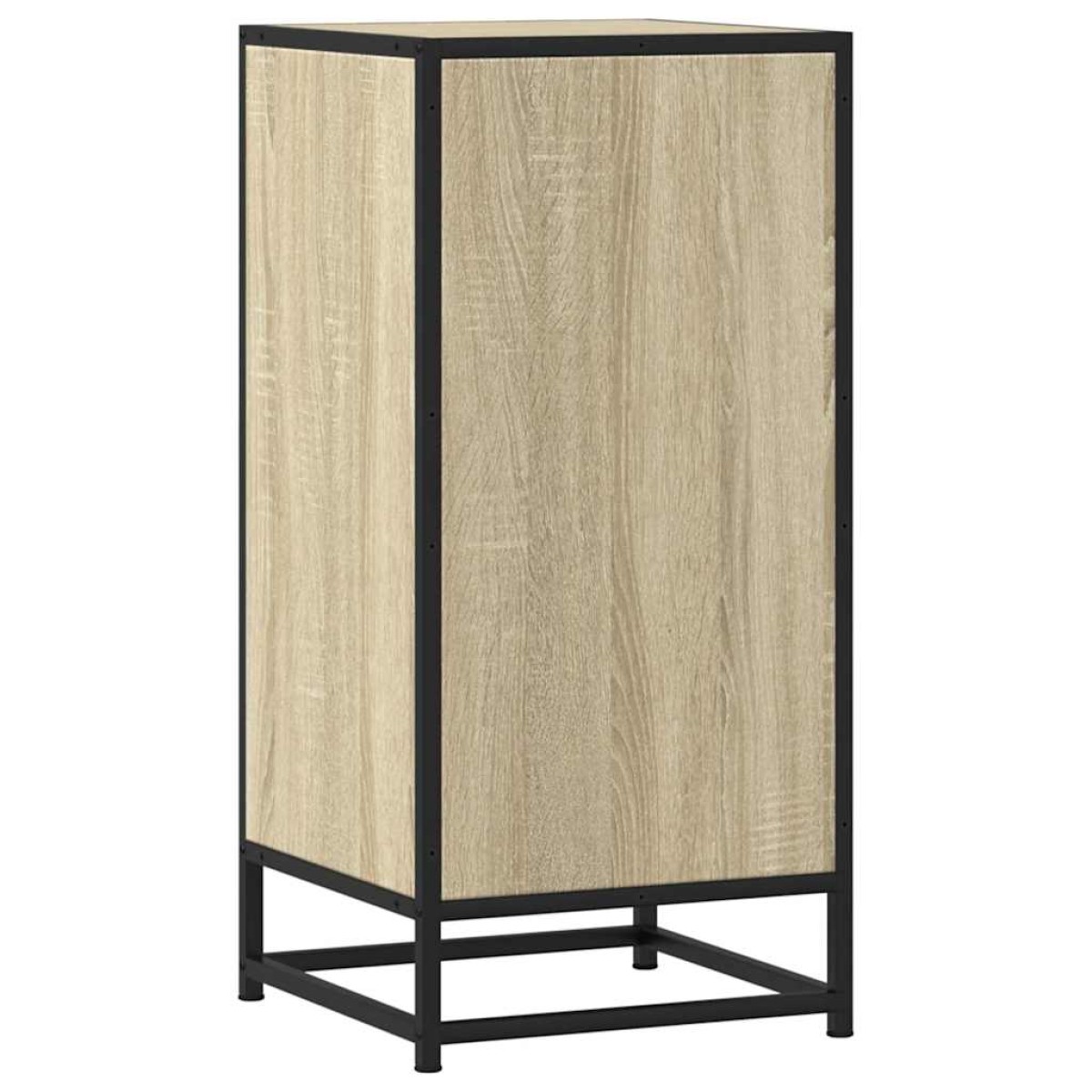 vidaXL Συρταριέρα Sonoma Δρυς 35,5x35x76 εκ. Επεξ. Ξύλο + Μέταλλο