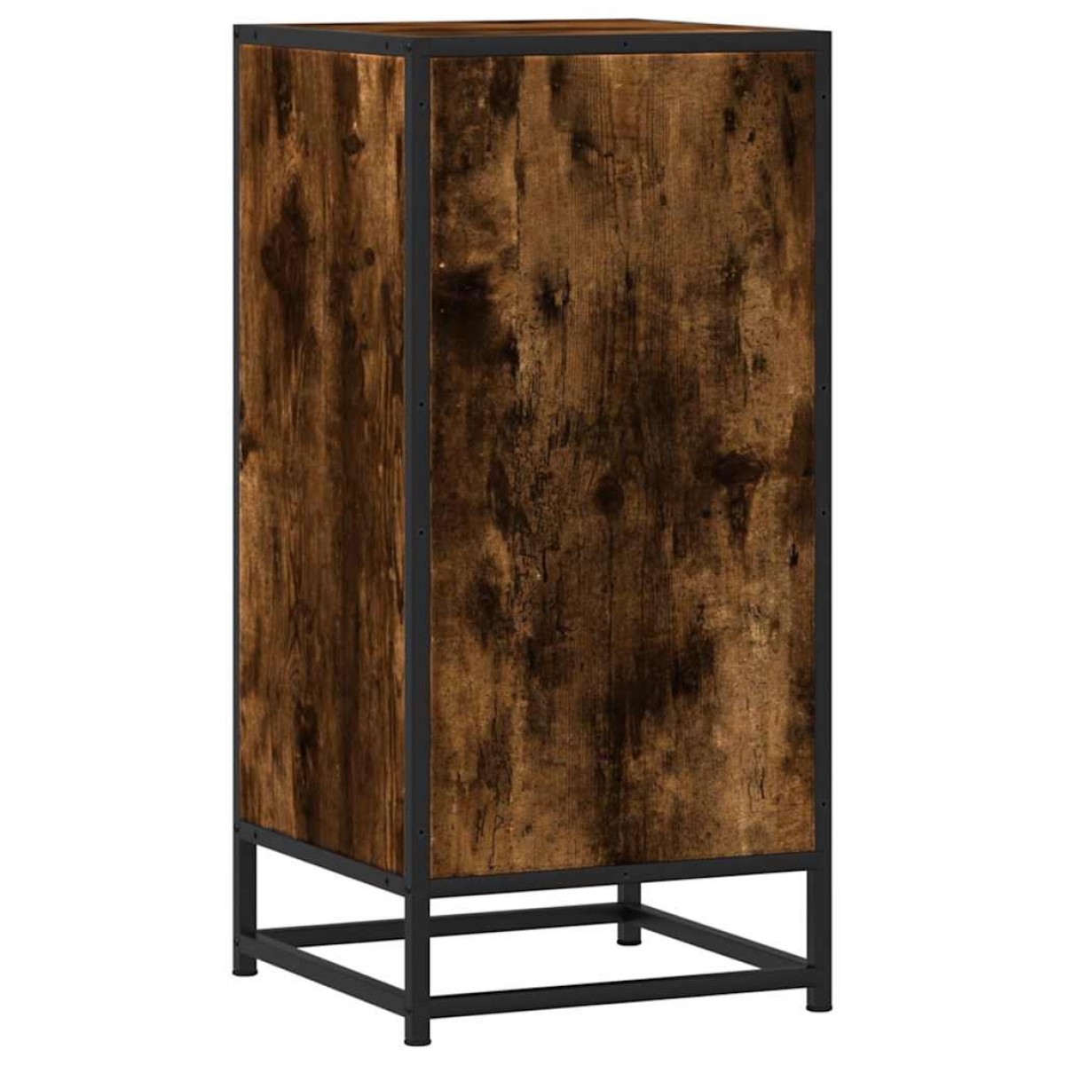 vidaXL Ραφιέρα Καπνιστή Δρυς 35,5x35x76 εκ. Επεξ. Ξύλο + Μέταλλο
