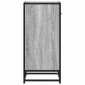 vidaXL Ραφιέρα Γκρι Sonoma 35,5x35x76 εκ. Επεξ. Ξύλο + Μέταλλο